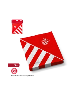 Servilletas Atletico Madrid Escudo F.Rojo ***OFERTA DTO NO ACUMULABLE