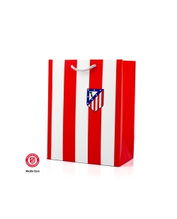 Bolsa Reg. Atletico Madrid Franjas 30X12X40 Gr ***OFERTA DTO NO ACUMULABLE