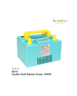 Inflador Electrico Aire Fresco Doble 1000W (Azul)