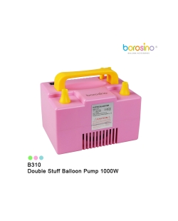 Inflador Electrico Aire Fresco Doble 1000W (Rosa)