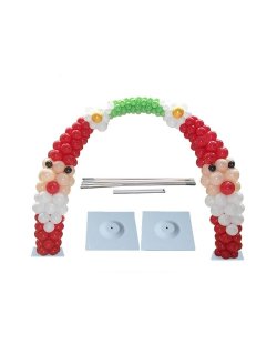 ACC. ARCO 3x2,5m + BASE METAL 30x30 (2kg) (longitud: 10x70cm Envases: 1 caja