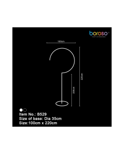 Columna Semicirculo 1X2,2m +Base 35cm