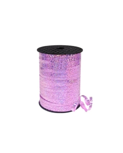 CINTA HOLOGRAFICA ROSA DE 500YDS