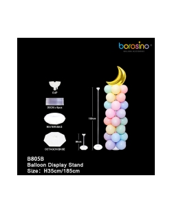 Columna Extensible 35cm- 185cm +Base Y Bolsa Agua Plastico