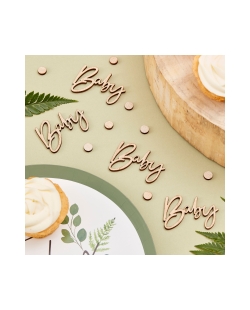 Confeti Madera Para Bebes ***OFERTA DTO NO ACUMULABLE