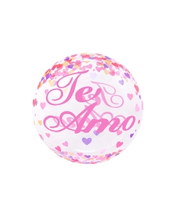 GLOBOS BUBBLE - BURBUJA CORZNS TE AMO 20/50cm