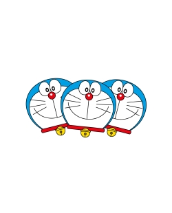 Caretas Doraemon
