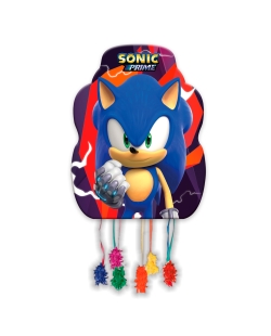 Piñata Mediana Sonic Prime 33 x 46cm