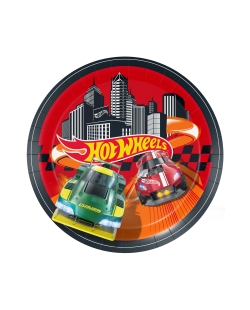 Platos 23cm Hot Wheels