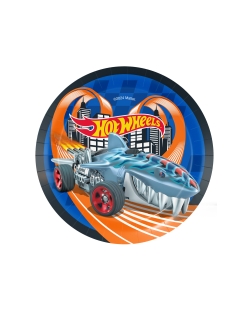 Platos 18cm Hot Wheels