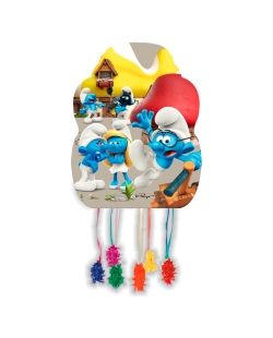 Piñata Mediana Pitufos 33 x 46cm