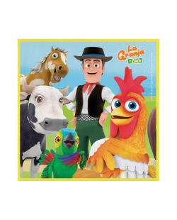 Servilletas 33cm La Granja De Zenon