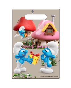 Bolsa Rectangular Pitufos