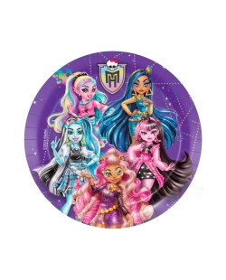 Platos 23cm Monster High