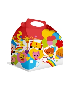 Cajita Payaso Plim Plim 16x16x5cm