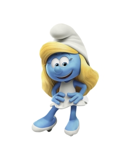 Globo Forma Pitufa 83 X 47cm