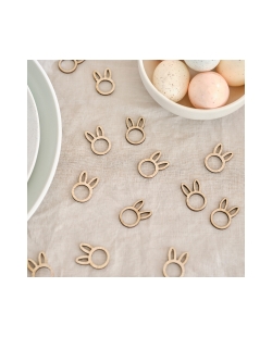 Confeti Mesa Conejito Madera ***OFERTA DTO NO ACUMULABLE