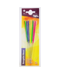 8 BENGALAS PALILLO COLORES 17cm ***OFERTA DTO NO ACUMULABLE