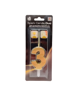 VELA BENGALA DUO Nº 3 ***OFERTA DTO NO ACUMULABLE