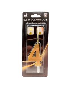 VELA BENGALA DUO Nº 4 ***OFERTA DTO NO ACUMULABLE