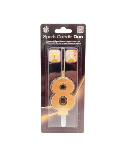 VELA BENGALA DUO Nº 8 ***OFERTA DTO NO ACUMULABLE