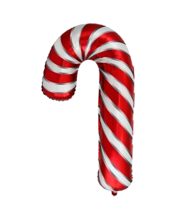 Globo Forma Baston Rojo/Rojo 98 X 63cm ***OFERTA DTO NO ACUMULABLE