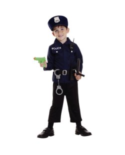 Disfraz Inf Policia+ Accesorios Talla 3-6