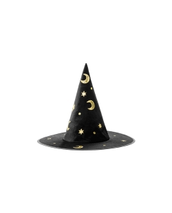 Sombrero Bruja Negro ***OFERTA DTO NO ACUMULABLE