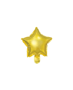 Globo Foil Estrella Oro 25cm ***OFERTA DTO NO ACUMULABLE