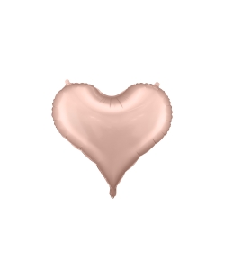 Globo Foil Corazon Rosa Oro 75X64,5cm ***OFERTA DTO NO ACUMULABLE