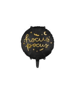 Globo Foil Hocus Pocus Negro 45cm ***OFERTA DTO NO ACUMULABLE