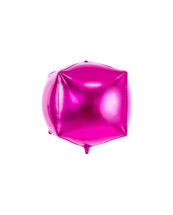 Globo Foil Cubo Fucsia 35X35X35cm ***OFERTA DTO NO ACUMULABLE