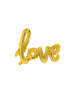 Globo Foil Love Oro 73X59cm ***OFERTA DTO NO ACUMULABLE
