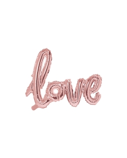 Globo Foil Love Rosa Oro 73X59cm ***OFERTA DTO NO ACUMULABLE