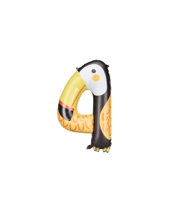 Globo Foil Numero 4 Tucan 68X91cm ***OFERTA DTO NO ACUMULABLE