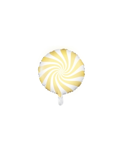 Globo Foil Caramelo Amarillo Claro 35cm ***OFERTA DTO NO ACUMULABLE