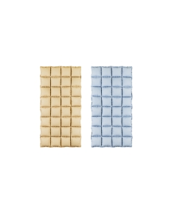 Globo Foil Cortina Crema/Azul 55X110cm ***OFERTA DTO NO ACUMULABLE