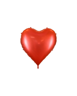 Globo Foil Corazon Rojo Xxl 136X129cm ***OFERTA DTO NO ACUMULABLE