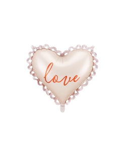 Globo Foil Corazon Love 50 X 47cm ***OFERTA DTO NO ACUMULABLE