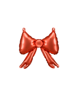 Globos Foil Lazos Rojos 25.5 X 25cm ***OFERTA DTO NO ACUMULABLE