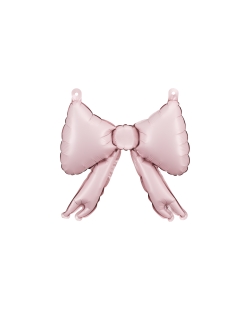 Globos Foil Lazos Rosas 25.5 X 25cm ***OFERTA DTO NO ACUMULABLE