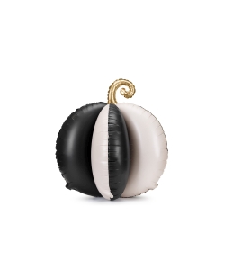 Globo Foil Pie Calabaza Blanca/Negro 3D 58X58cm ***OFERTA DTO NO ACUMULABLE