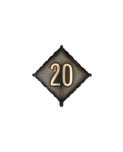 Globo Foil Rombo 20 46cm ***OFERTA DTO NO ACUMULABLE