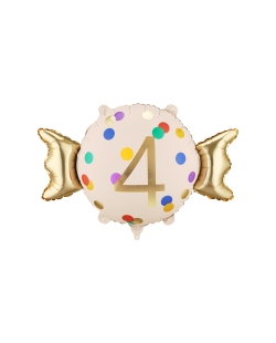 Globo Foil Caramelo 4 61X37cm ***OFERTA DTO NO ACUMULABLE