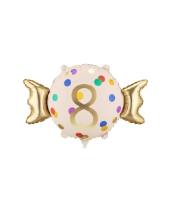 Globo Foil Caramelo 8 61X37cm ***OFERTA DTO NO ACUMULABLE