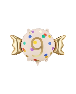 Globo Foil Caramelo 9 61X37cm ***OFERTA DTO NO ACUMULABLE