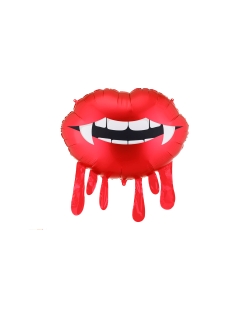 Globo Foil Labios Sangrantes 92X60cm ***OFERTA DTO NO ACUMULABLE