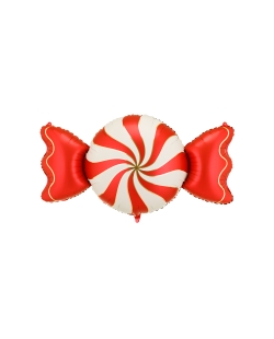 Globo Foil Caramelo Rojo 113X54cm ***OFERTA DTO NO ACUMULABLE