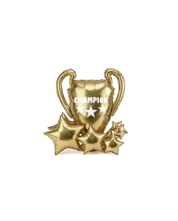 Globo Foil Pie Trofeo Estrellas 83X87cm ***OFERTA DTO NO ACUMULABLE