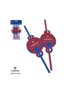 Pajitas Fc Barcelona Escudo Grana ***OFERTA DTO NO ACUMULABLE